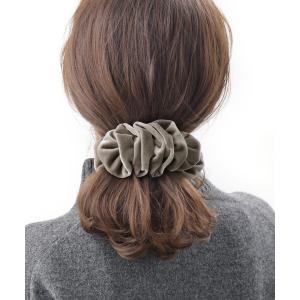 バナナクリップ ベロア フリル ボリューム 秋...の詳細画像3