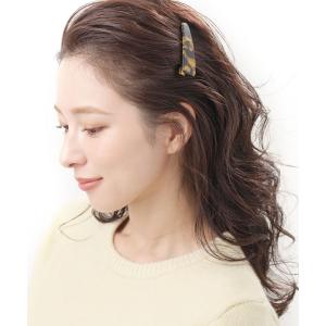 ヘアクリップ べっ甲風 ミニ ダッカールクリッ...の詳細画像3