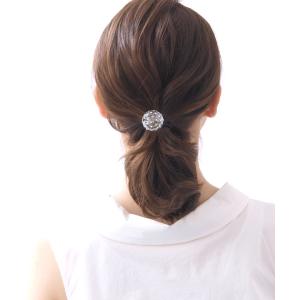 ヘアゴム クリアボール スワロフスキーH710...の詳細画像3