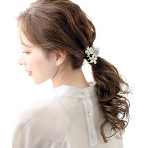 バンスクリップ Sサイズ ヘアアクセサリー フ...の詳細画像1