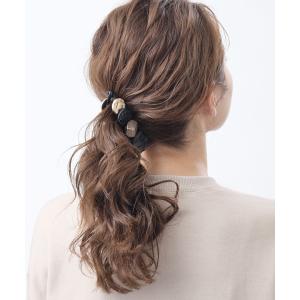 バナナクリップ ヘアクリップ ブラック ゴール...の詳細画像3