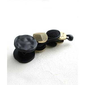 バナナクリップ ヘアクリップ ブラック ゴール...の詳細画像5