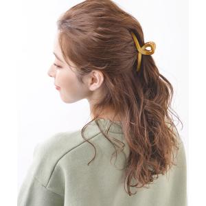 シンプルカラーバンスクリップ(M) ヘアクリッ...の詳細画像2