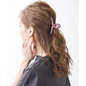 シンプルカラーバンスクリップ(M) ヘアクリッ...の詳細画像3
