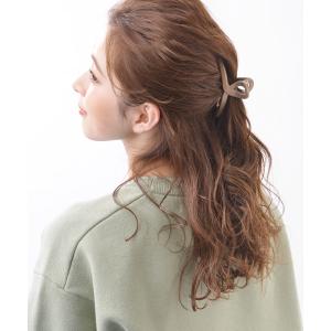 シンプルカラーバンスクリップ(M) ヘアクリッ...の詳細画像4