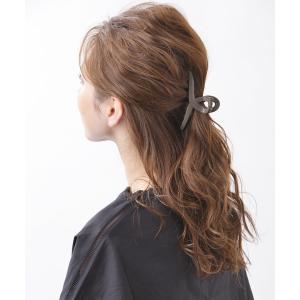 シンプルカラーバンスクリップ(M) ヘアクリッ...の詳細画像5