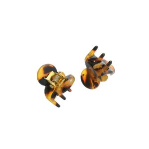 バンスクリップ セット べっ甲風 ミニ ヘアク...の詳細画像4