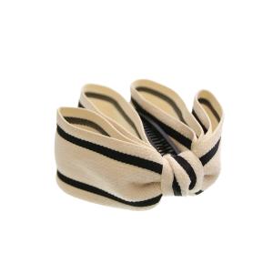 バナナクリップ バイカラー トップリボン ライ...の詳細画像2