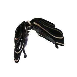 バナナクリップ バイカラー トップリボン ライ...の詳細画像4