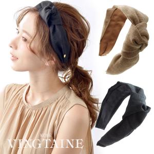 カチューシャ リボン風　麻風　幅広　ヘアアクセサリーHK-122 アクセサリーSHOP レディース かわいい 大人っぽい TKS01　爆買｜VINGTAINE