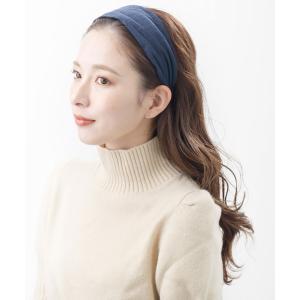 カチューシャ 幅広 ワイド シンプル 無地 ナ...の詳細画像2