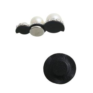 ブローチ マグネット パール 3連 グラデーシ...の詳細画像2