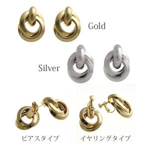 ピアス イヤリング メタル 大ぶり ボリューム...の詳細画像1