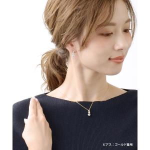 ピアス イヤリング トリロジー キュービックジ...の詳細画像2