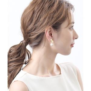 ピアス イヤリング ゴールド プレート コット...の詳細画像4