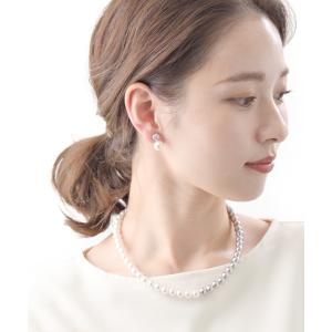 ピアス イヤリング ビジュー パール パヴェ ...の詳細画像2