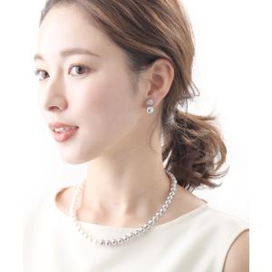 ピアス イヤリング ビジュー パール パヴェ ...の詳細画像3