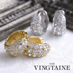 TOM WOOD TOMWOOD トムウッド ピアス Ice Huggie Pave Gold