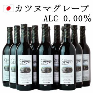 ノンアルコールワイン シャトー勝沼 カツヌマ・グレープ 12本セット 720ml 赤 Katsunuma Grape ROUGE｜デイリーワインのアクアヴィタエ