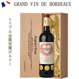 ギフト 2025 ワイン 木箱入り 金賞受賞ボルドー CH・ド