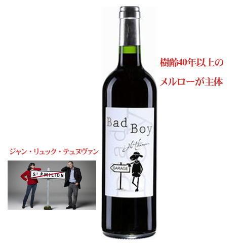 赤ワイン Bad Boy 2020 J.L.テュヌヴァン サンテミリオン ギフト好適品