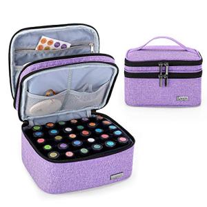 LUXJA エッセンシャルオイル ポーチ 30本収納