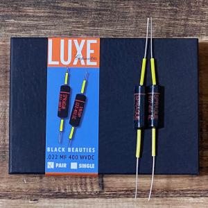 ［］Luxe / 1960-1970 Matched Pair Paper & Foil .022mF Black