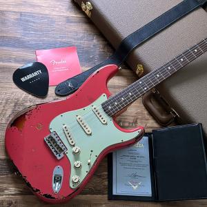 ［中古］Fender Custom Shop / Michael Landau Signature 1963 Stratocaster Relic Fiesta Red over 3CS 2022