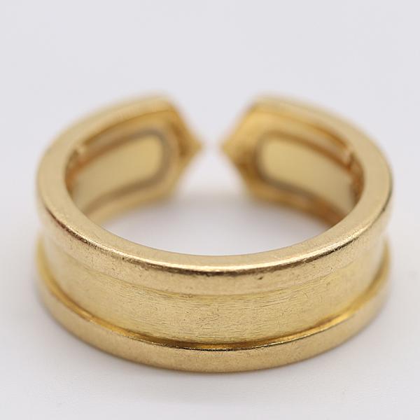 美品 カルティエ C2リング 750(YG) 7.5g 50 N52860 アクセサリー ジュエリー...