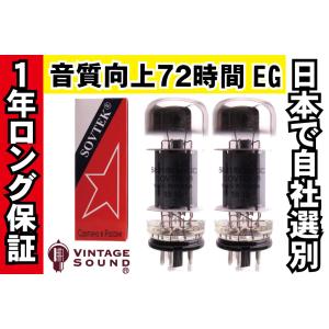 5881 Sovtek ソブテック 2本マッチ 高パワー 真空管PX23 【１年ロング保証】【音質向上72時間EG】｜vintagesound