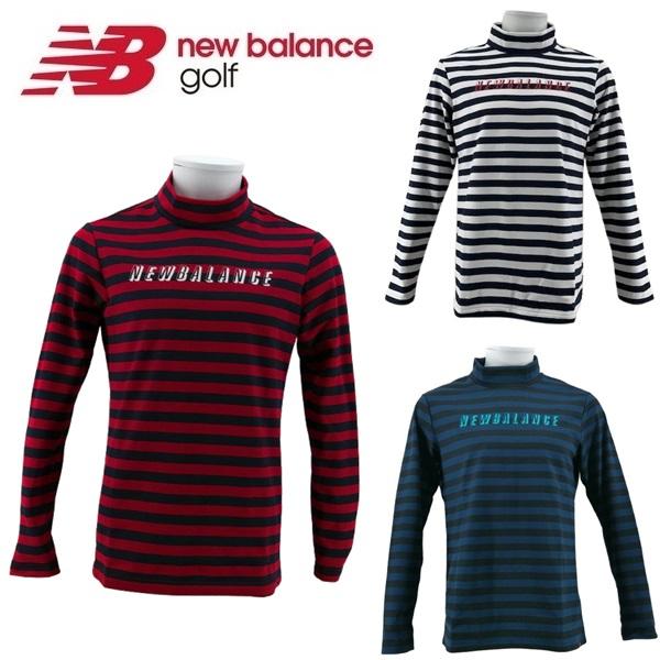 ニューバランス ゴルフ メンズ 長袖 モックネック プルオーバー シャツ New Balance G...