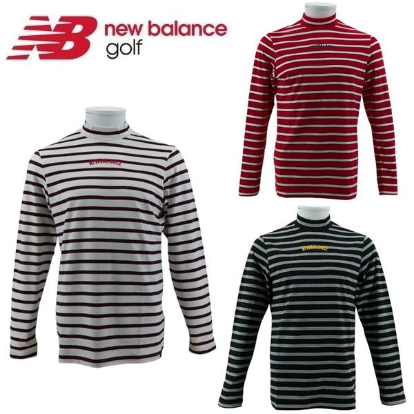 ニューバランス ゴルフ メンズ 長袖 モックネック プルオーバー シャツ New Balance G...