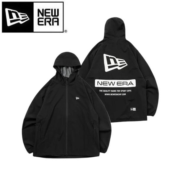 ニューエラ ゴルフ NEW ERA レインウェア ジャケット ブラック (14109066)