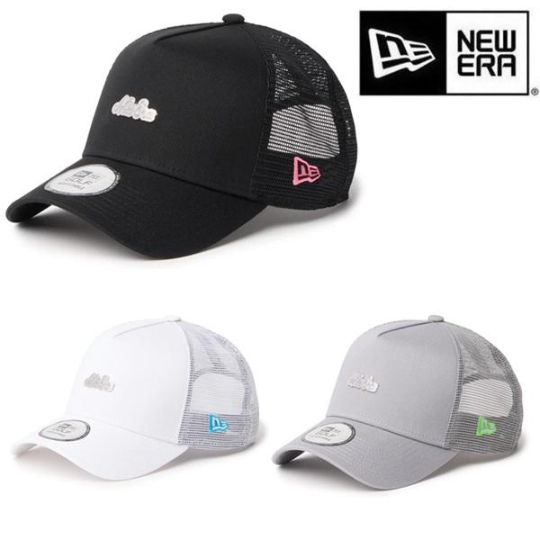 ニューエラ ゴルフ キャップ 9FORTY A-Frame トラッカー Metal Logo メタル...