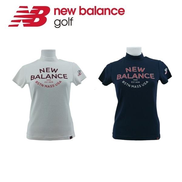 ニューバランス ゴルフ レディース 半袖モックネック プルオーバー シャツ New Balance ...