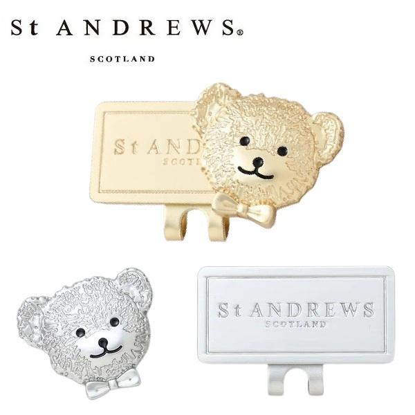 セント アンドリュース ゴルフ テディベアフェイスマーカー St ANDREWS 042-69843...