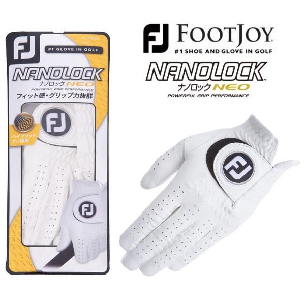 フットジョイ ゴルフ グローブ ナノロック ネオ FootJoy NANOLOCK NEO FGNN...