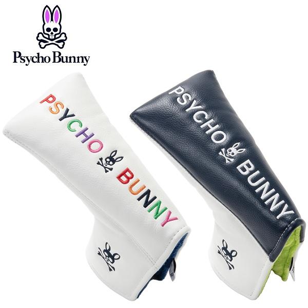 サイコバニー ゴルフ パターカバー ブレードタイプ Psycho Bunny PBMG4FH5