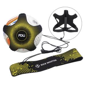 サッカー 練習 リフティング ゴム バンド キック 便利