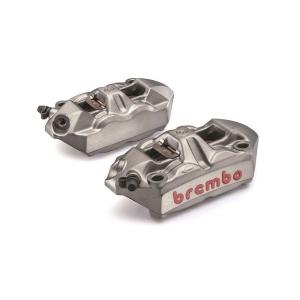 バイク ブレーキ ブレンボ Brembo ラジアルマウント M4 モノブロックキャリパー キャストモデル 左右セット 100/108ｍｍ｜vio0009