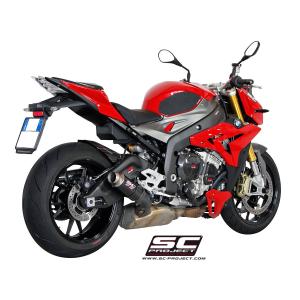 バイク マフラー SC-PROJECT - GP-M2 スリップオンサイレンサー (消音バッフル付属) S1000 R '14-16｜vio0009