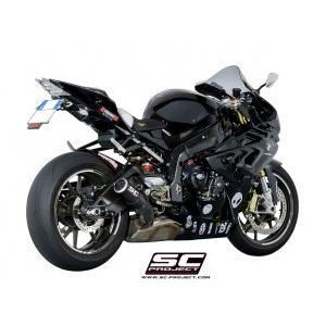 バイク マフラー SCプロジェクト BMW S1000R 14-16 CRT サイレンサー スリップオン・システム｜vio0009