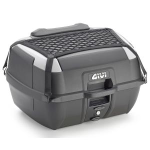 GIVI ジビ トップケース リアボックス 45リットル モノロックケース B45+ ベース付 カラー 未塗装ブラック オプション付き｜vio0009