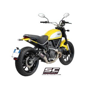 バイク マフラー SC-PROJECT - CR-T スリップオンサイレンサー SCRAMBLER 800 '15-20｜vio0009