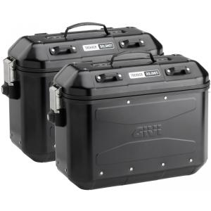 GIVI ジビ E360 モノキー トップ/サイドケース -ブラック- バイク