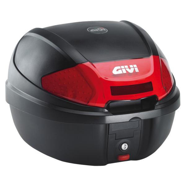 GIVI ジビ トップケース リアボックス モノロックケース E300N2 ベース付 カラー ブラッ...