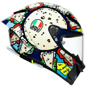 バイク ヘルメット フルフェイス AGV ピス...の詳細画像1
