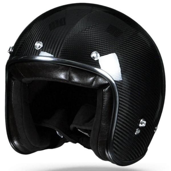 バイク ヘルメット ジェットヘルメット ノラン / X-ライト X-201 ウルトラカーボン 艶有り