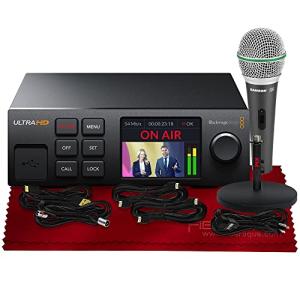 Blackmagic Web Presenter with Microphone and Deluxe Bundle (Blackmagic Web Presenter with Microphone and Deluxe Bundle)