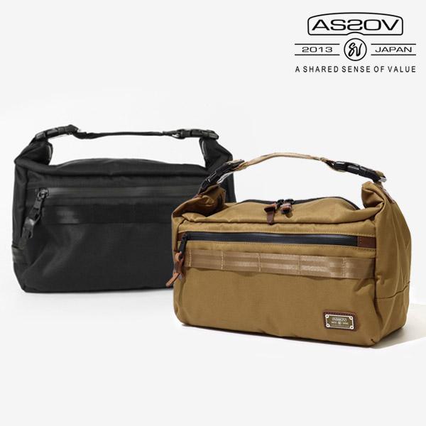 アッソブ AS2OV ショルダーバッグ CORDURA DOBBY 305D 2WAY BAG Mサ...